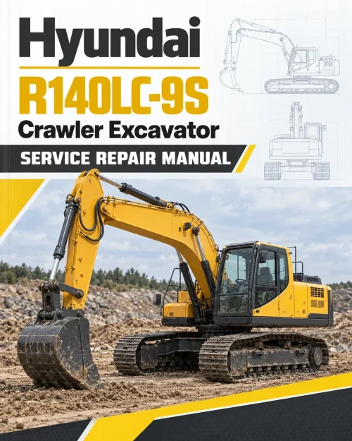 Hyundai R140LC-9S Crawler Excavator Service Repair Manual