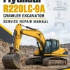 Hyundai R220LC-9A Crawler Excavator Service Repair Manual