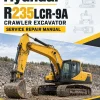 Hyundai R235LCR-9A Crawler Excavator Service Repair Manual