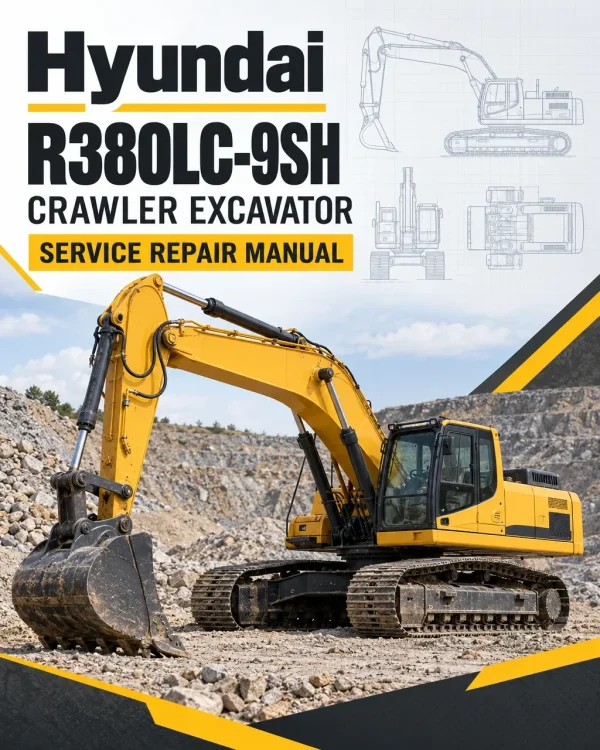 Hyundai R380LC-9SH Crawler Excavator Service Repair Manual Hyundai R380LC-9SH Crawler Excavator Service Repair Manual
