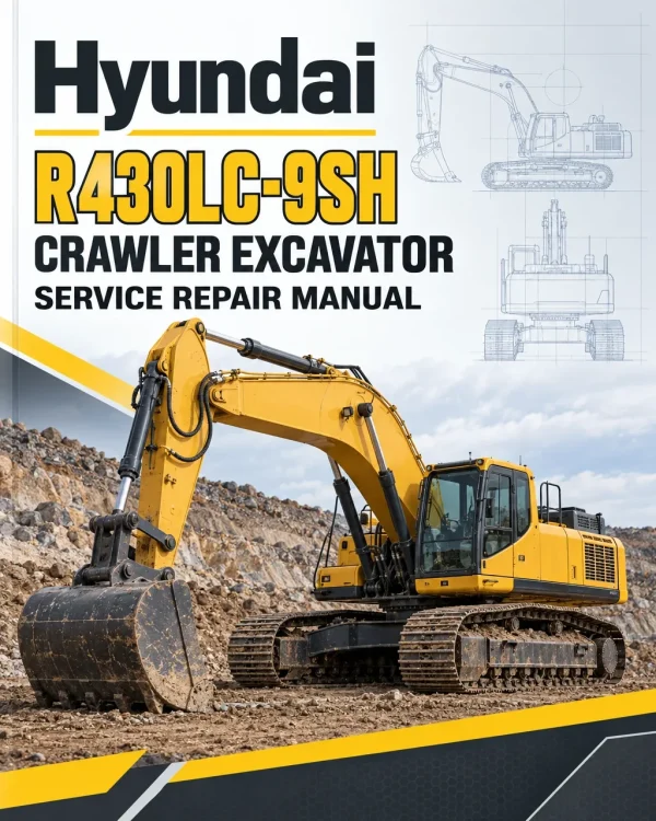 Hyundai R430LC-9SH Crawler Excavator Service Repair Manual