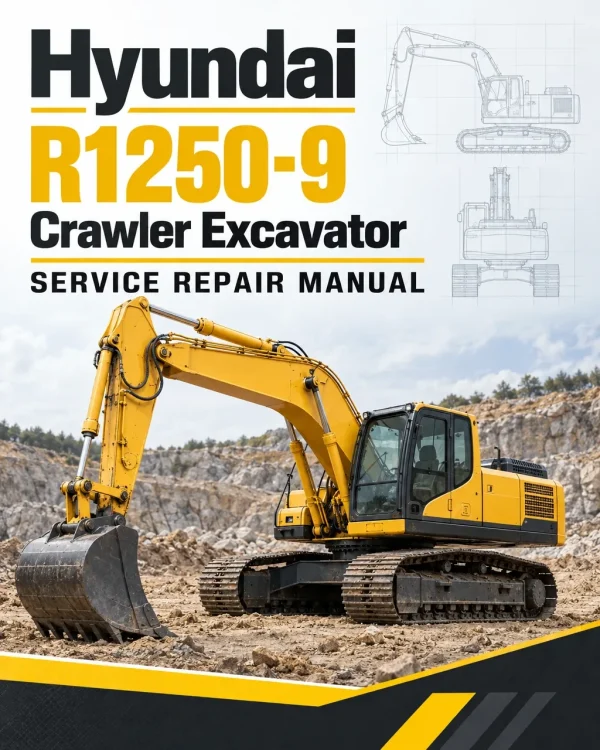Hyundai R1250-9 Crawler Excavator Service Repair Manual Hyundai R1250-9 Crawler Excavator Service Repair Manual