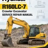 Hyundai R160LC-7 Crawler Excavator Service Repair Manual Hyundai R160LC-7 Crawler Excavator Service Repair Manual