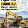 Hyundai R180LC-7 Crawler Excavator Service Repair Manual
