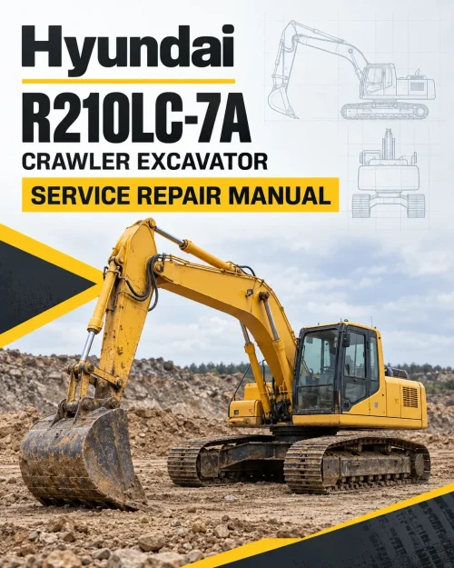 Hyundai R210LC-7A Crawler Excavator Service Repair Manual Hyundai R210LC-7A Crawler Excavator Service Repair Manual