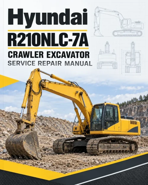 Hyundai R210NLC-7A Crawler Excavator Service Repair Manual Hyundai R210NLC-7A Crawler Excavator Service Repair Manual