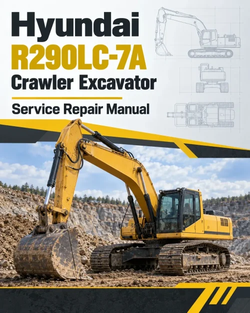 Hyundai R290LC-7A Crawler Excavator Service Repair Manual Hyundai R290LC-7A Crawler Excavator Service Repair Manual