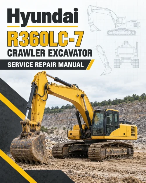 Hyundai R360LC-7 Crawler Excavator Service Repair Manual Hyundai R360LC-7 Crawler Excavator Service Repair Manual