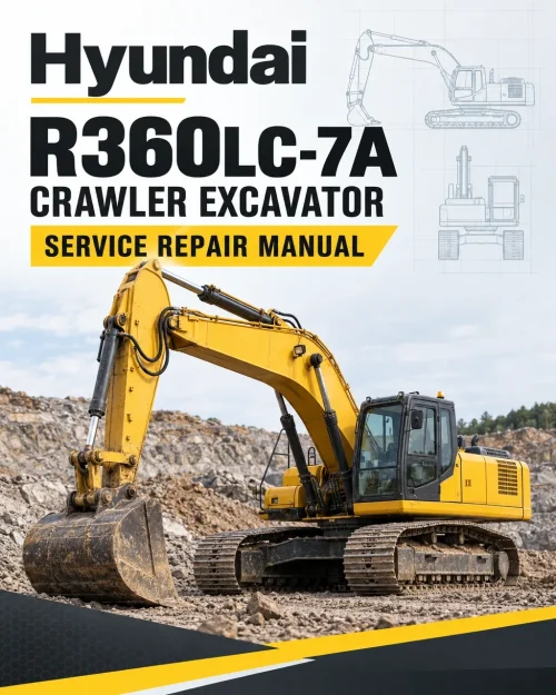 Hyundai R360LC-7A Crawler Excavator Service Repair Manual Hyundai R360LC-7A Crawler Excavator Service Repair Manual
