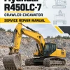 Hyundai R450LC-7 Crawler Excavator Service Repair Manual