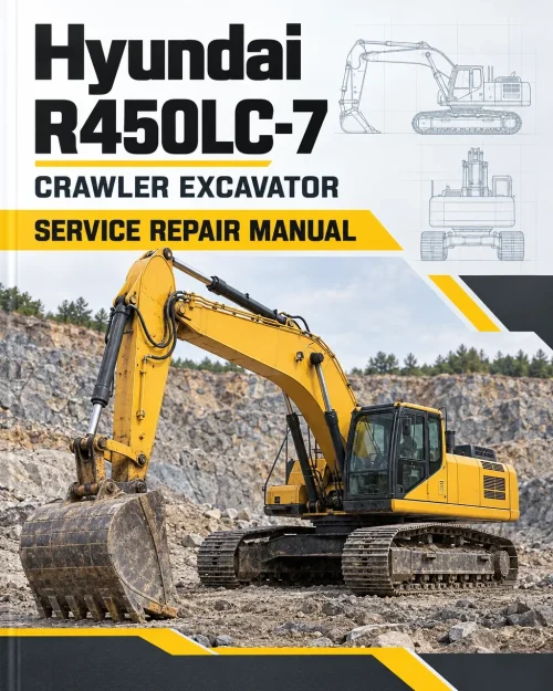 Hyundai R450LC-7 Crawler Excavator Service Repair Manual Hyundai R450LC-7 Crawler Excavator Service Repair Manual