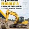 Hyundai R160LC-3 Crawler Excavator Service Repair Manual