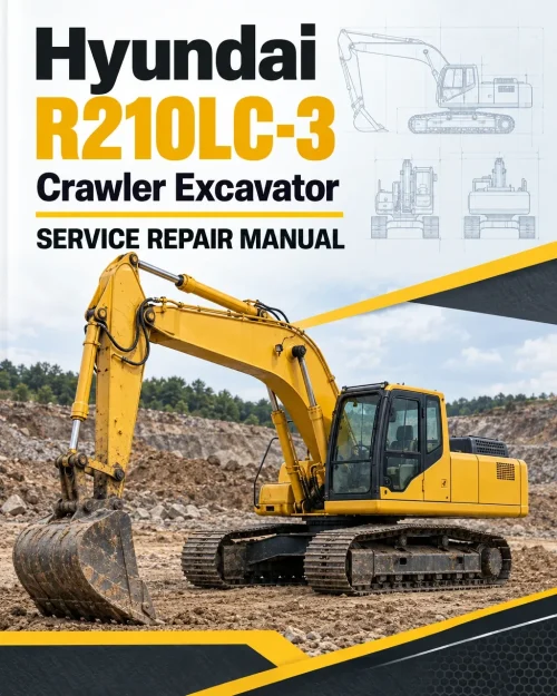 Hyundai R210LC-3 Crawler Excavator Service Repair Manual Hyundai R210LC-3 Crawler Excavator Service Repair Manual
