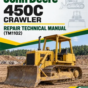 John Deere 450C Crawler Repair Technical Manual (TM1102)