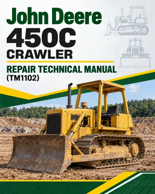 John Deere 450C Crawler Repair Technical Manual (TM1102)