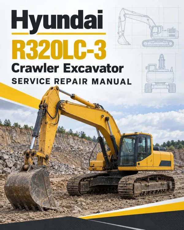 Hyundai R320LC-3 Crawler Excavator Service Repair Manual Hyundai R320LC-3 Crawler Excavator Service Repair Manual