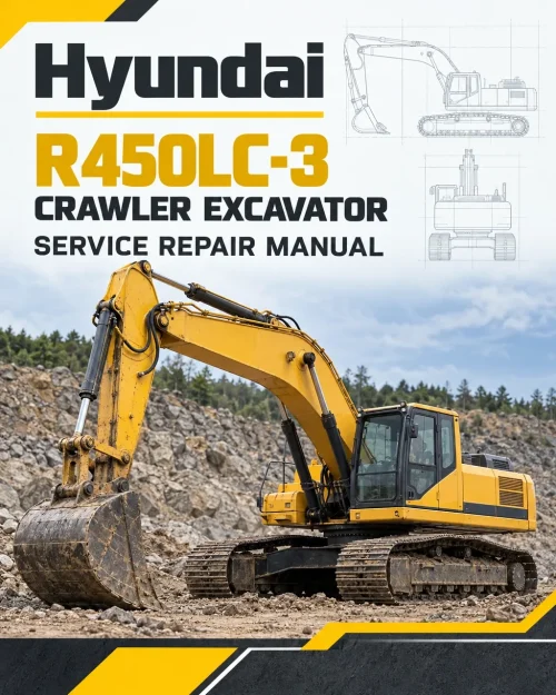 Hyundai R450LC-3 Crawler Excavator Service Repair Manual