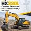 Hyundai HX220L Crawler Excavator Service Repair Manual (Built in India)