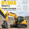 Hyundai R130S (Smart+) Crawler Excavator Service Repair Manual (Built in India)