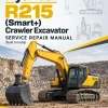 Hyundai R215 (Smart+) Crawler Excavator Service Repair Manual (Built in India)