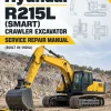 Hyundai R215L (Smart) Crawler Excavator Service Repair Manual (Built in India)