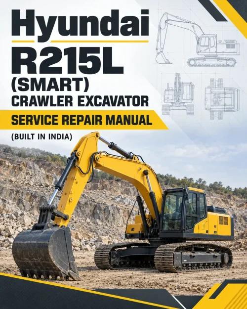 Hyundai R215L (Smart) Crawler Excavator Service Repair Manual (Built in India) Hyundai R215L (Smart) Crawler Excavator Service Repair Manual (Built in India)