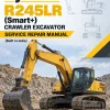 Hyundai R245LR (Smart+) Crawler Excavator Service Repair Manual (Built in India)