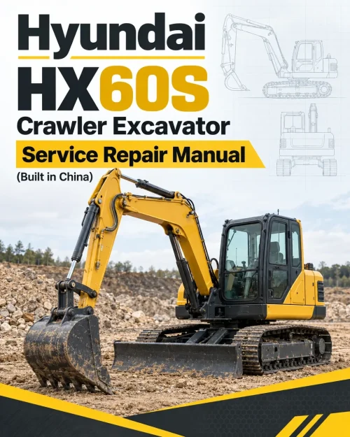 Hyundai HX60S Crawler Excavator Service Repair Manual (Built in China) Hyundai HX60S Crawler Excavator Service Repair Manual (Built in China)