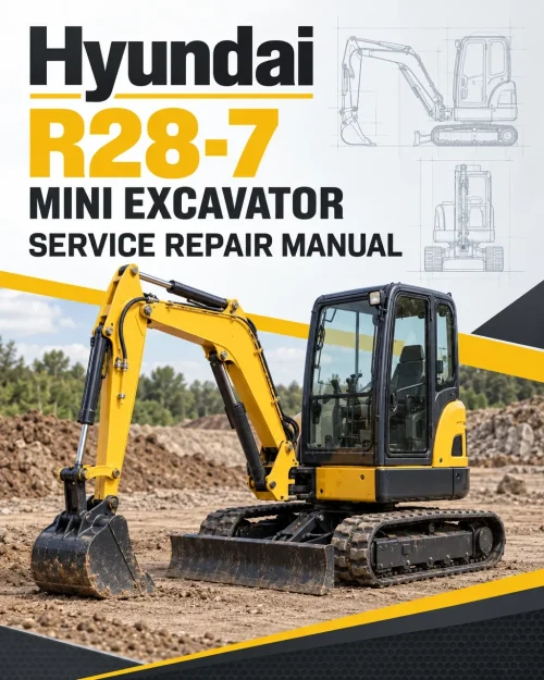 Hyundai R28-7 Mini Excavator Service Repair Manual