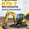 Hyundai R75-7 Mini Excavator Service Repair Manual Hyundai R75-7 Mini Excavator Service Repair Manual