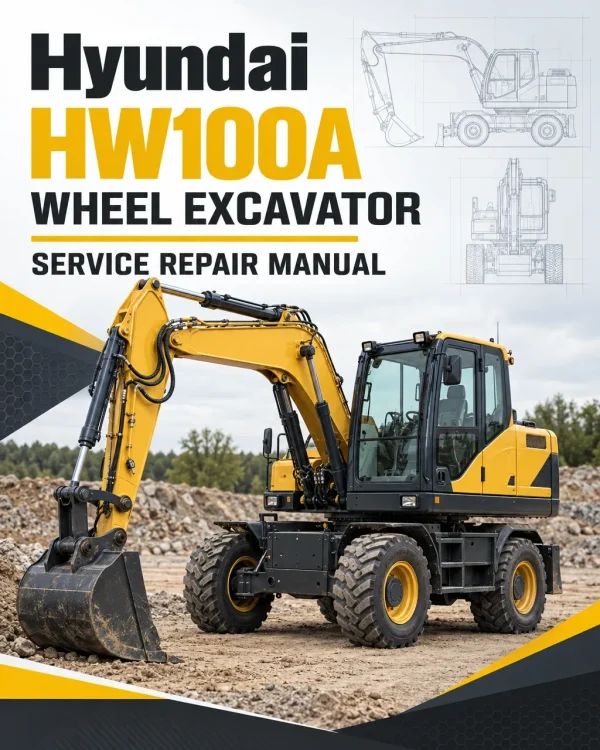 Hyundai HW100A Wheel Excavator Service Repair Manual Hyundai HW100A Wheel Excavator Service Repair Manual