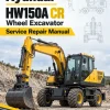 Hyundai HW150A CR Wheel Excavator Service Repair Manual