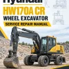 Hyundai HW170A CR Wheel Excavator Service Repair Manual