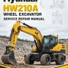 Hyundai HW210A Wheel Excavator Service Repair Manual Hyundai HW210A Wheel Excavator Service Repair Manual
