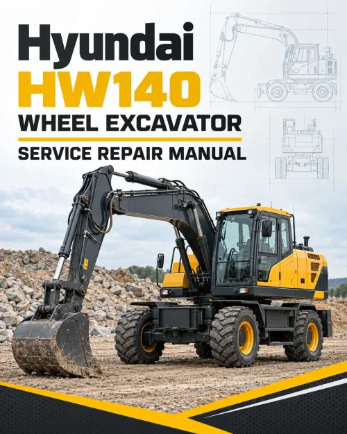 Hyundai HW140 Wheel Excavator Service Repair Manual Hyundai HW140 Wheel Excavator Service Repair Manual