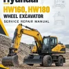 Hyundai HW160, HW180 Wheel Excavator Service Repair Manual Hyundai HW160, HW180 Wheel Excavator Service Repair Manual