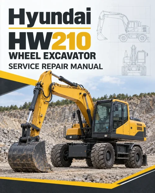 Hyundai HW210 Wheel Excavator Service Repair Manual Hyundai HW210 Wheel Excavator Service Repair Manual