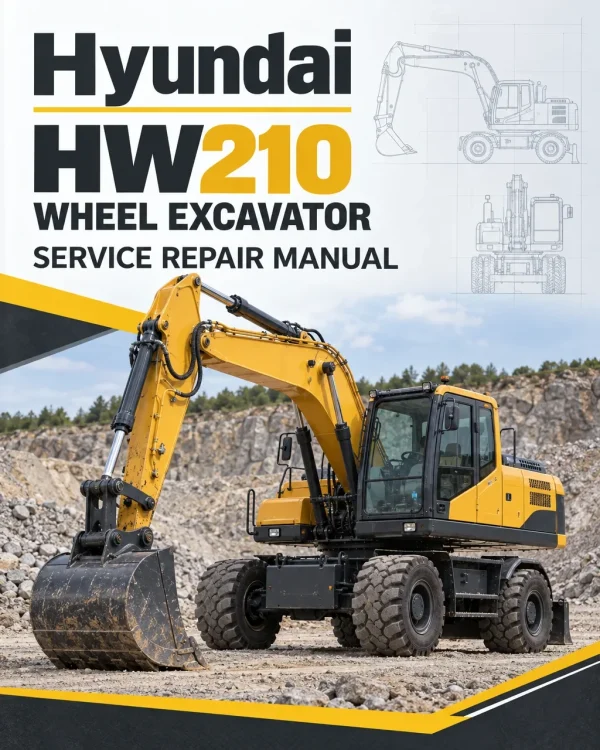 Hyundai HW210 Wheel Excavator Service Repair Manual Hyundai HW210 Wheel Excavator Service Repair Manual