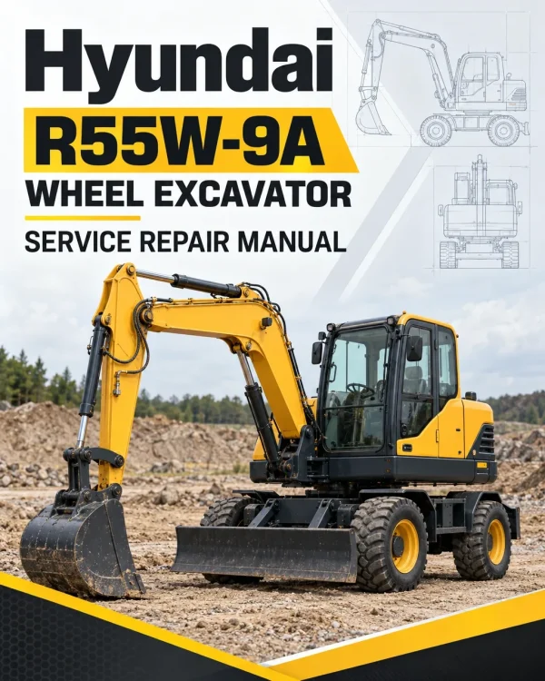 Hyundai R55W-9A Wheel Excavator Service Repair Manual Hyundai R55W-9A Wheel Excavator Service Repair Manual