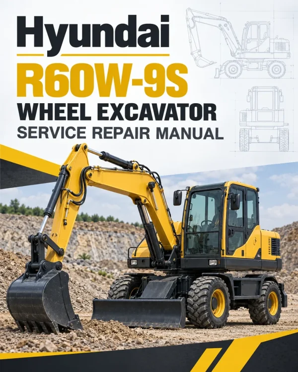 Hyundai R60W-9S Wheel Excavator Service Repair Manual Hyundai R60W-9S Wheel Excavator Service Repair Manual