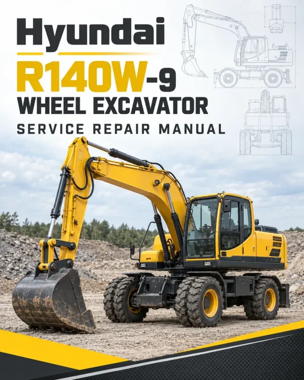 Hyundai R140W-9 Wheel Excavator Service Repair Manual Hyundai R140W-9 Wheel Excavator Service Repair Manual