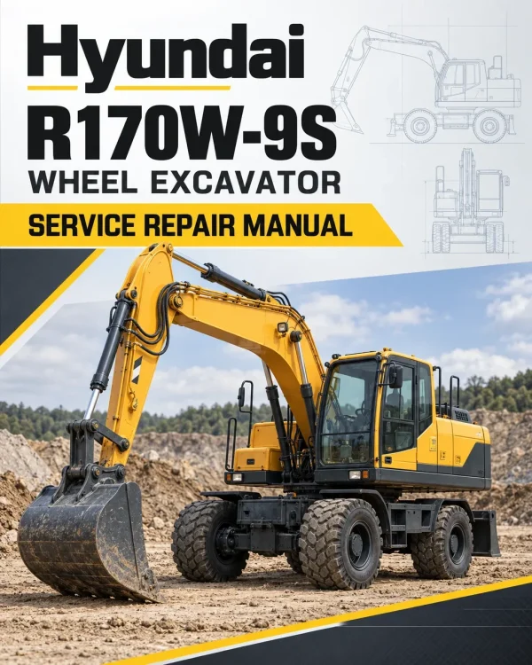 Hyundai R170W-9S Wheel Excavator Service Repair Manual Hyundai R170W-9S Wheel Excavator Service Repair Manual