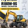 Hyundai R180W-9S Wheel Excavator Service Repair Manual