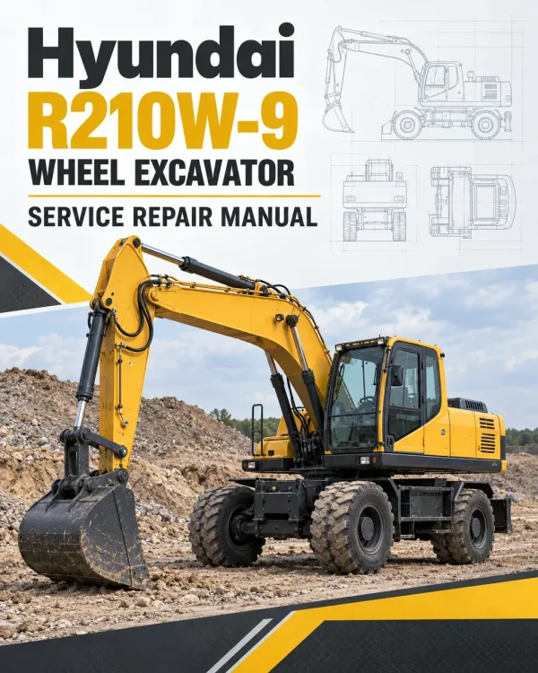 Hyundai R210W-9 Wheel Excavator Service Repair Manual Hyundai R210W-9 Wheel Excavator Service Repair Manual