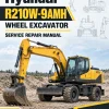 Hyundai R210W-9AMH Wheel Excavator Service Repair Manual