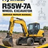 Hyundai R55W-7A Wheel Excavator Service Repair Manual Hyundai R55W-7A Wheel Excavator Service Repair Manual