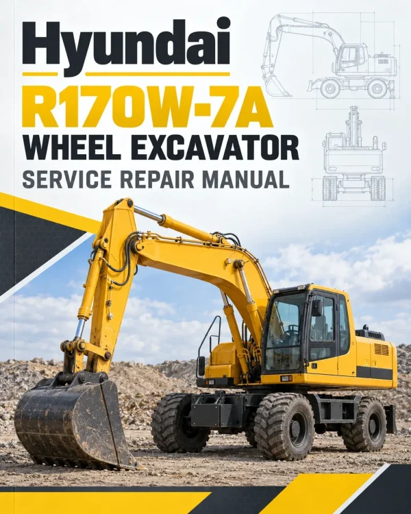 Hyundai R170W-7A Wheel Excavator Service Repair Manual Hyundai R170W-7A Wheel Excavator Service Repair Manual