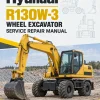 Hyundai R130W-3 Wheel Excavator Service Repair Manual