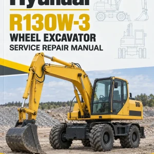 Hyundai R130W-3 Wheel Excavator Service Repair Manual Hyundai R130W-3 Wheel Excavator Service Repair Manual
