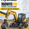 Hyundai R60WVS PRO Wheel Excavator Service Repair Manual